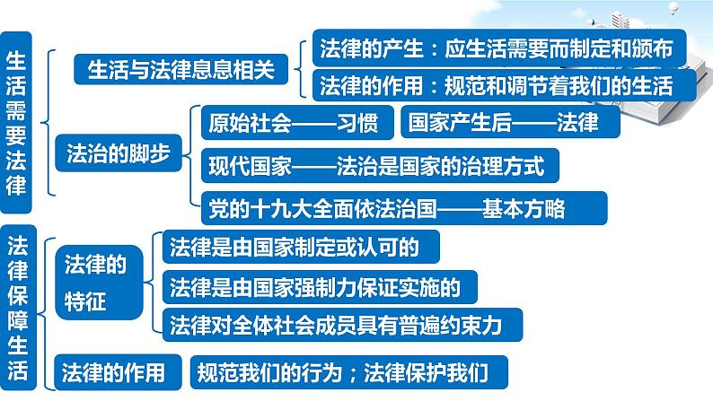 2021年中考九年级道德与法治专题08 走进法治天地 复习课件06