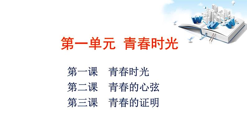 2021年中考九年级道德与法治专题05 青春时光 复习课件03