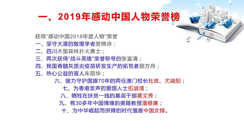 2020年中考道德与法治专题十九     总有一些精神让我们热泪盈眶复习课件02