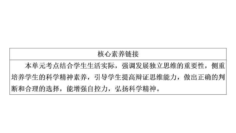 2021年中考四川省一轮道德与法治考点梳理课件七年级下册第一单元　青春时光课件06