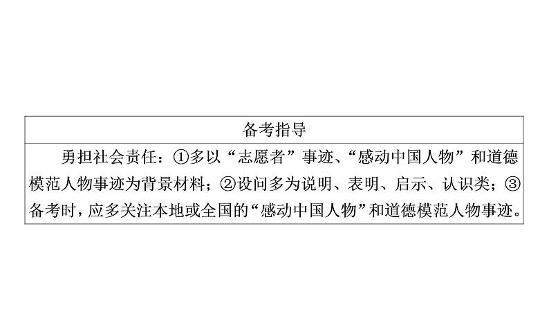 2021年中考四川省一轮道德与法治考点梳理课件八年级上册第三单元　勇担社会责任课件05