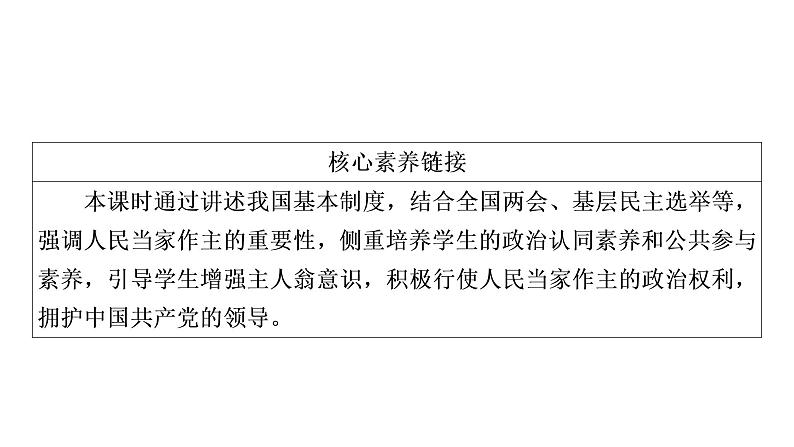 2021年中考四川省一轮道德与法治考点梳理课件八年级下册第三单元　人民当家作主课件04