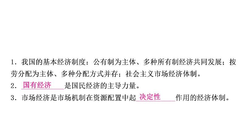 2021年中考四川省一轮道德与法治考点梳理课件八年级下册第三单元　人民当家作主课件07