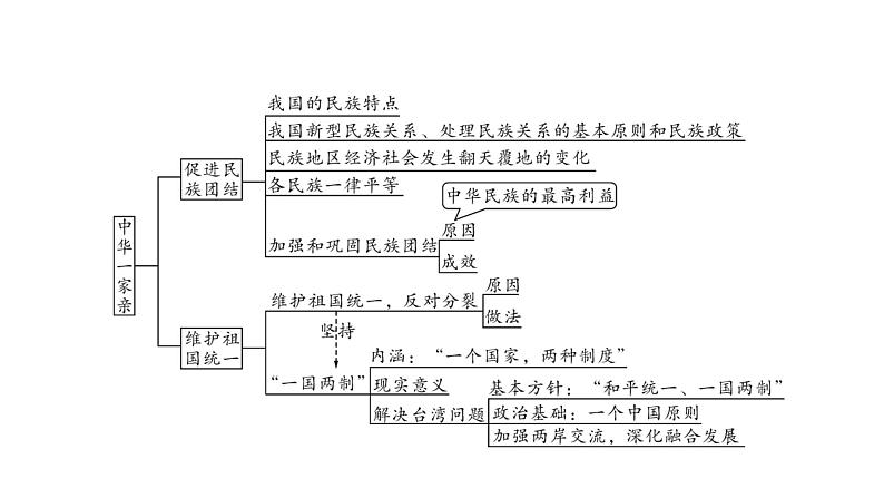 2021年中考四川省一轮道德与法治考点梳理课件九年级上册第四单元　和谐与梦想课件06