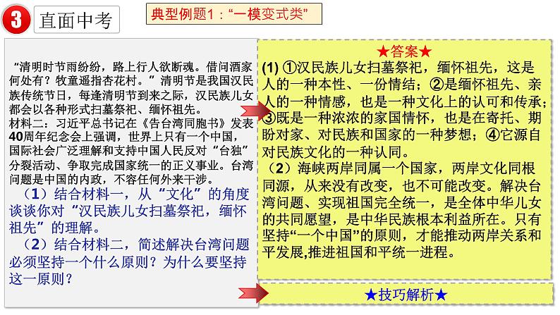 2020年中考道德与法治二轮专题：非选择题的解题方法与突破课件(共15张PPT)07