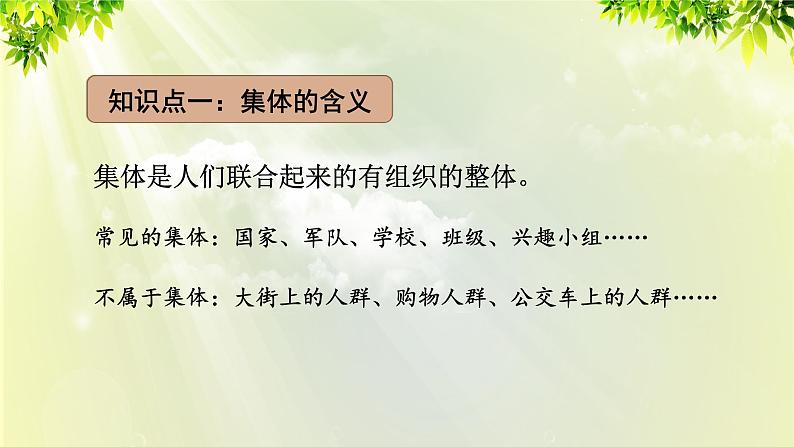 部编版七年级下册道法 3.6.1 集体生活邀请我课件08