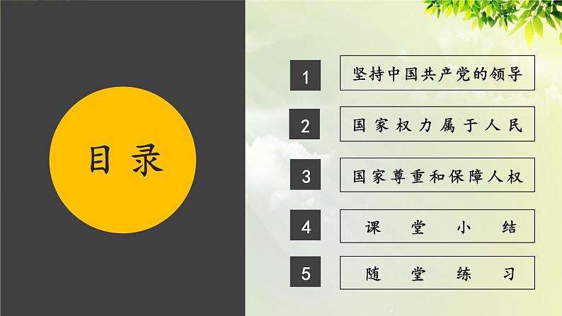 部编版八年级道法下册 1.1.1 党的主张和人民意志的统一课件07