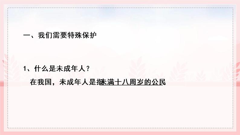 人教部编版道德与法治七年级下册课件10.1《法律为我们护航》课件08