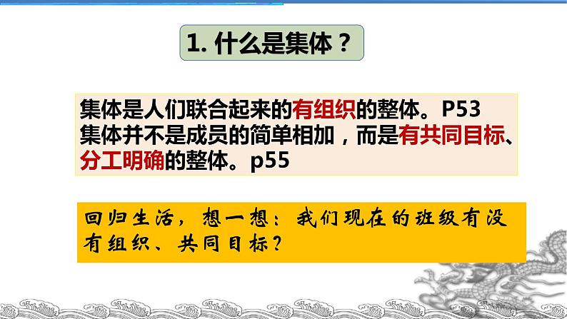 人教版7年级下册道德与法治6.1集体生活邀请我 课件（共34张PPT）第6页