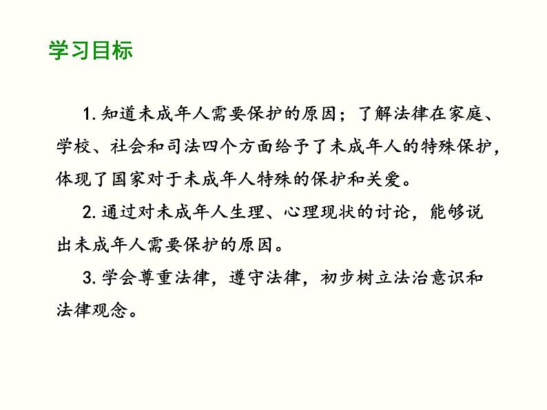 2020-2021学年部编版道德与法治七年级下册 10.1 法律为我们护航 课件（23张PPT）第2页