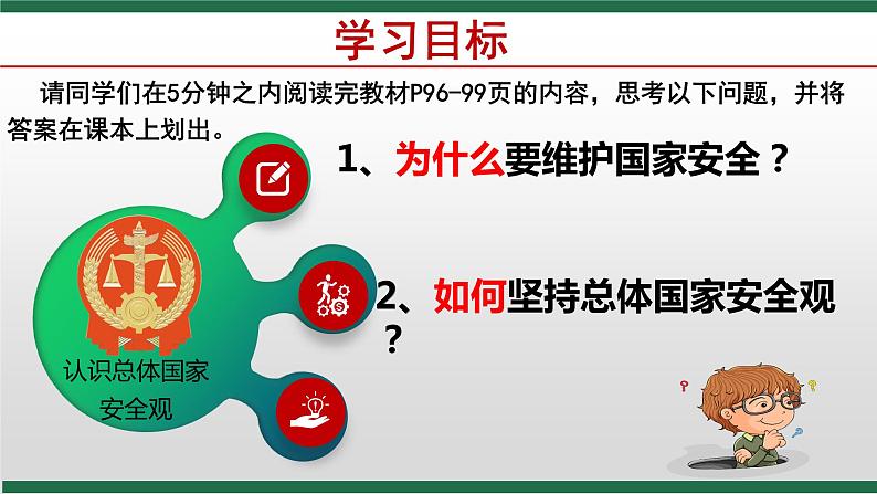 八年级上册（道德与法治） / 第四单元 维护国家利益 / 第九课 树立总体国家安全观9.1认识总体国家安全观 课件03