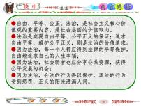 八年级下册（道德与法治）自由平等的真谛教课内容课件ppt