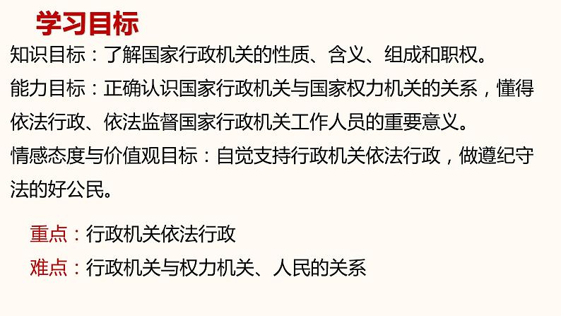 部编版八年级道德与法治下册6.3  国家行政机关课件（35张PPT）第4页