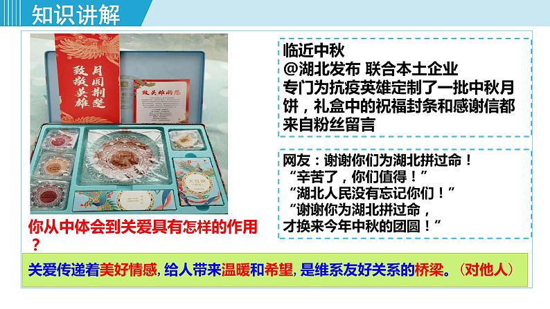 人教版八年级政治上册 第三单元 第七课 勇担社会责任 7.1 关爱他人课件07