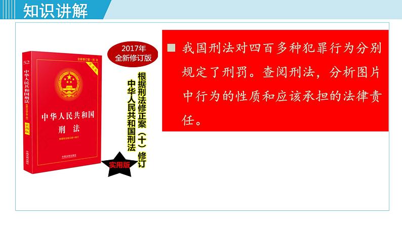 人教版八年级政治上册 第二单元 第五课 做守法公民 5.2 预防犯罪 课件06