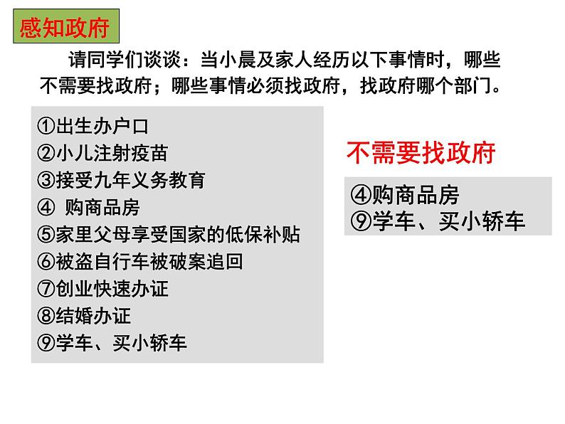 人教版道德与法治八年级下册 6.3 国家行政机关 课件（18张PPT）03