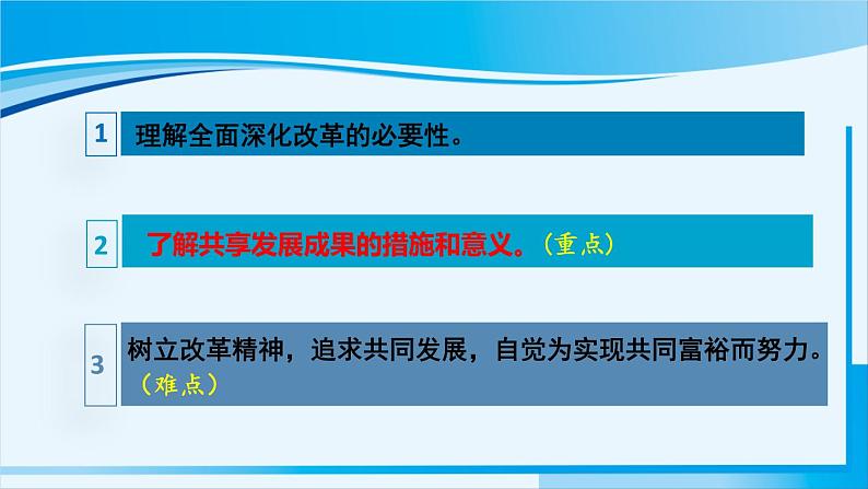 人教版九年级政治上册 第一单元 第一课 1.2 走向共同富裕课件03