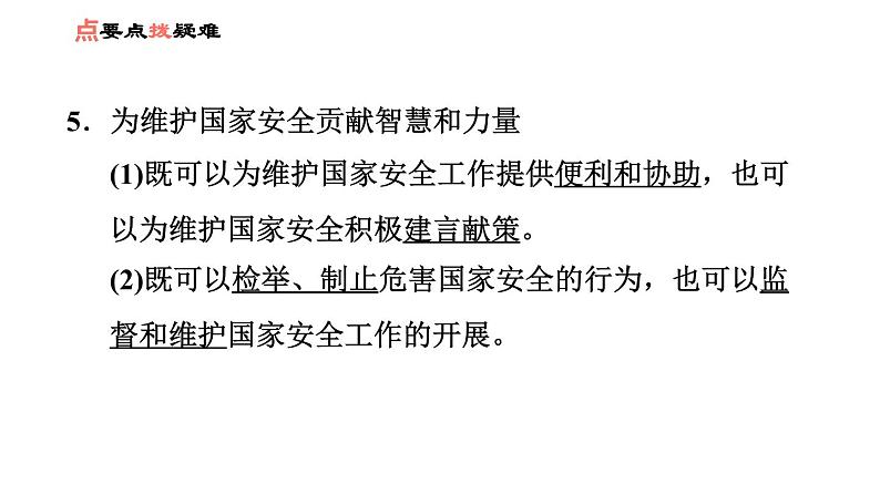 人教版八年级上册道德与法治 第4单元 第9课 习题课件06