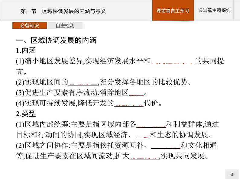第四单元　第一节　区域协调发展的内涵与意义 课件-鲁教版（2019）选择性必修二高中地理03