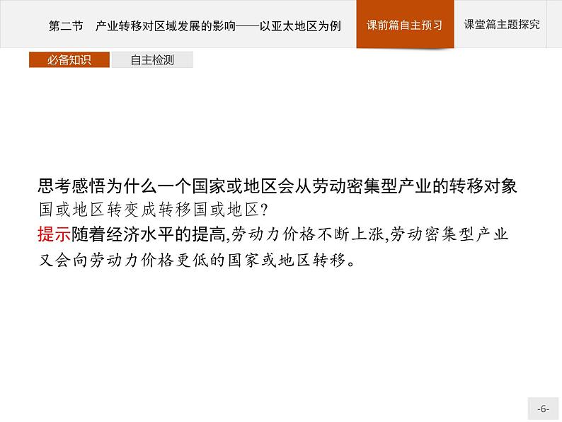 第三单元　第二节　产业转移对区域发展的影响——以亚太地区为例 课件-鲁教版（2019）选择性必修二高中地理06