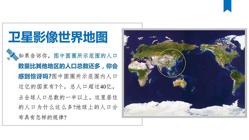 2020-2021学年高一地理同步精品课件（新教材人教版必修第二册）1.1 人口分布第2页