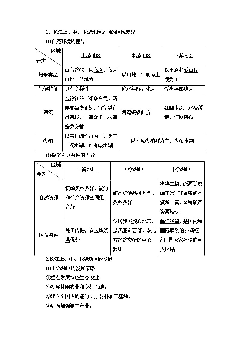 第1章 第2节　区域差异与因地制宜 学案-中图版（2019）选择性必修二高中地理02
