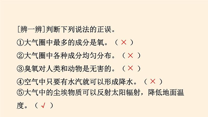 2021-2022学年湘教版（2019）高中地理必修第一册-3.1大气的组成和垂直分层 课件08