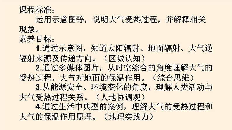 2021-2022学年湘教版（2019）高中地理必修第一册-3.2大气的受热过程 课件02