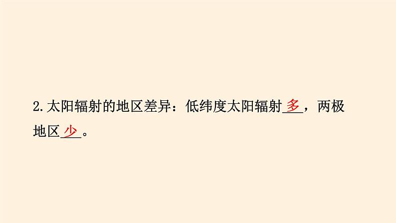 2021-2022学年湘教版（2019）高中地理必修第一册-3.2大气的受热过程 课件05