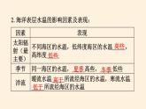 2021-2022学年湘教版（2019）高中地理必修第一册-4.2海水的性质和运动 课件