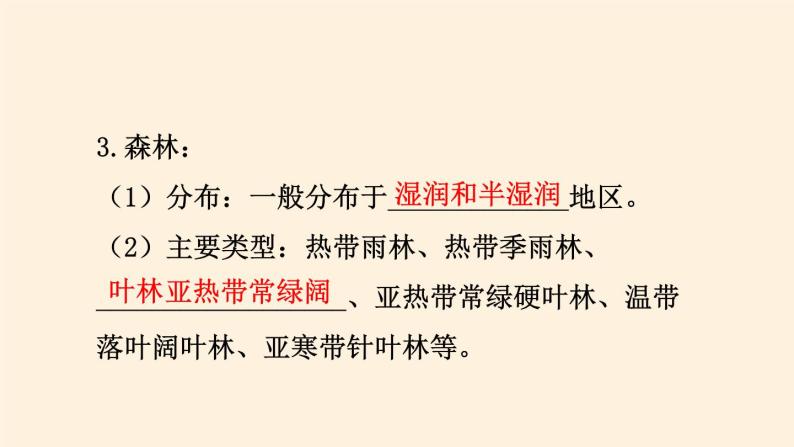 2021-2022学年湘教版（2019）高中地理必修第一册-5.1主要植被与自然环境 课件05