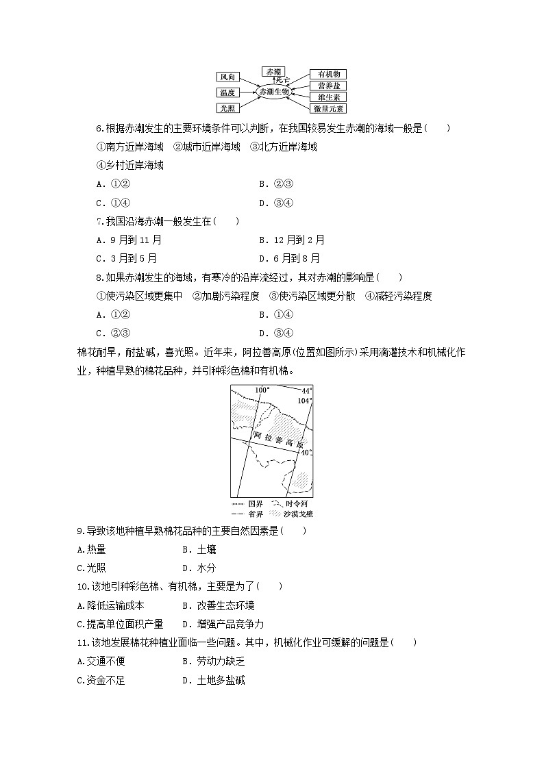山东省新高考2019_2020学年高二地理下学期期末冲刺拉练一含解析第2页