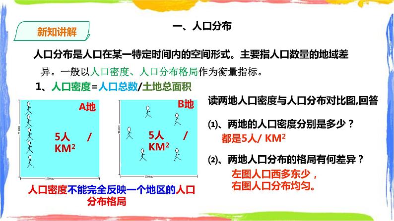 人教版地理必修第二册第一章第一节人口分布第3页