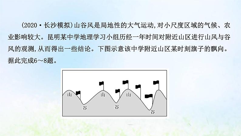 高考地理一轮复习课时作业八大气的运动课件新人教版第8页