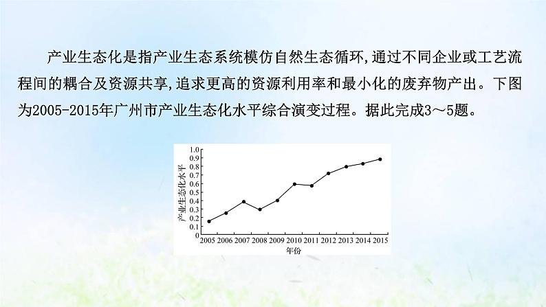 高考地理一轮复习课时作业四十二地区产业结构变化课件新人教版05