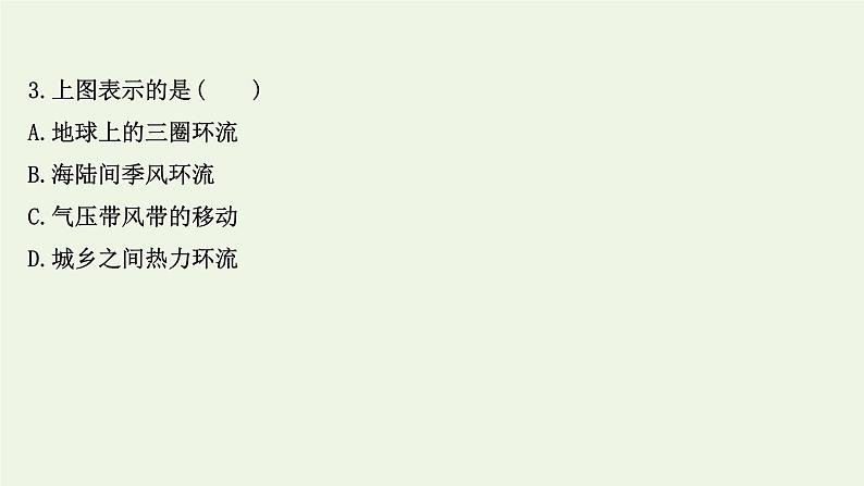 高中地理第三章大气的运动课件+课时评价+单元评价打包12套新人教版选择性必修107