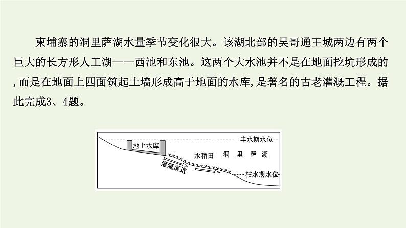 2021_2022学年新教材高中地理第四章水的运动单元评价课件新人教版选择性必修1第5页