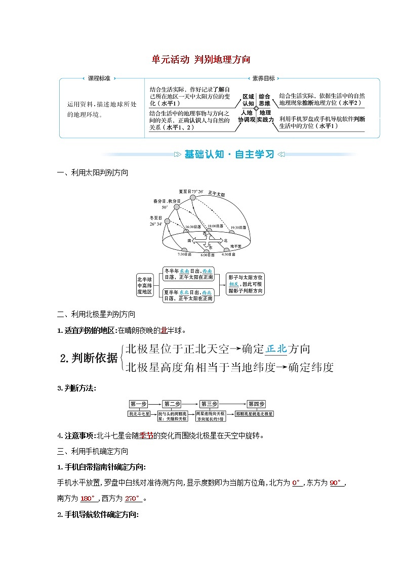 高中地理第一单元从宇宙看地球课件+学案+课时评价+单元评价打包20套鲁教版必修101