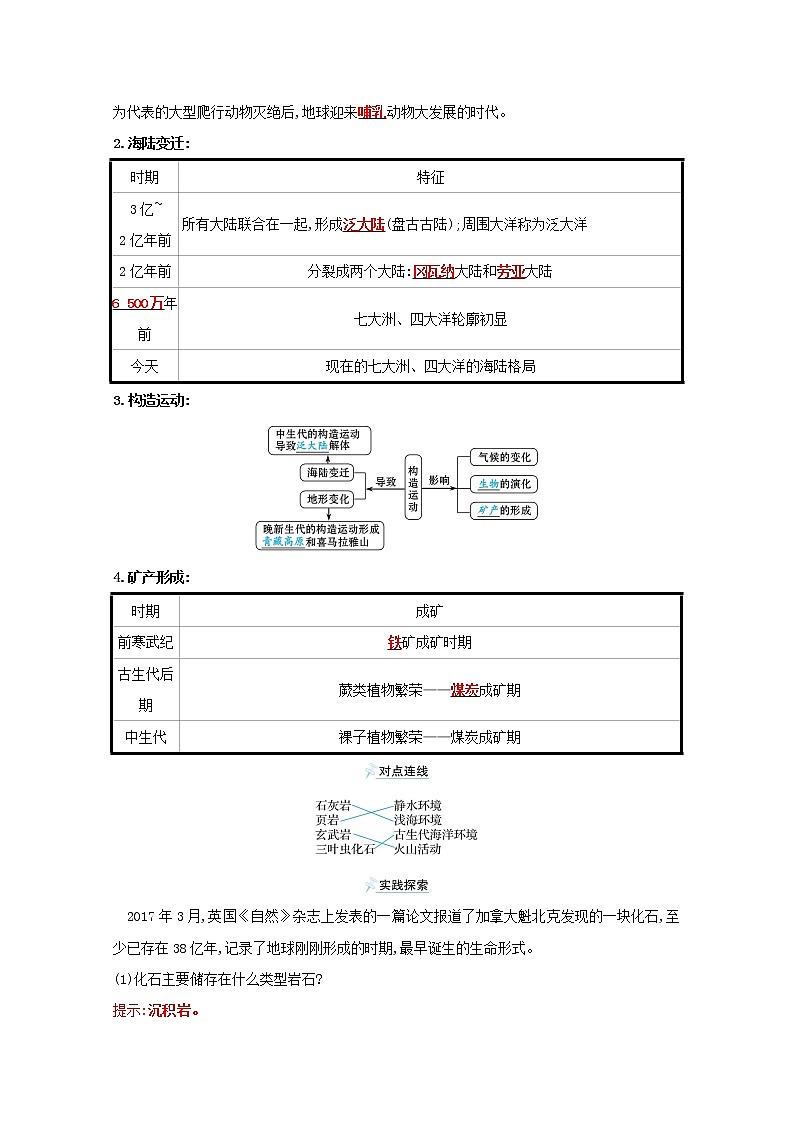 高中地理第一单元从宇宙看地球课件+学案+课时评价+单元评价打包20套鲁教版必修103