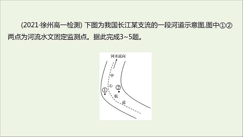 2021_2022学年新教材高中地理第三单元从圈层作用看地貌与土壤第三节探秘澜沧江_湄公河流域的河流地貌课时评价课件鲁教版必修1第5页