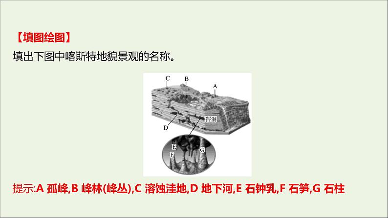 2021_2022学年新教材高中地理第三单元从圈层作用看地貌与土壤第一节走近桂林山水课件鲁教版必修1第8页