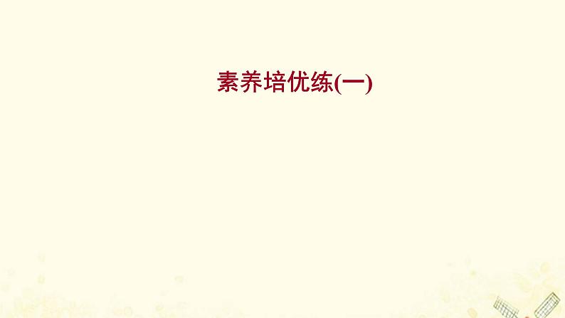 高中地理素养培优练打包8套鲁教版必修1课件PPT01