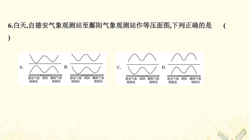 高中地理素养培优练打包8套鲁教版必修1课件PPT07