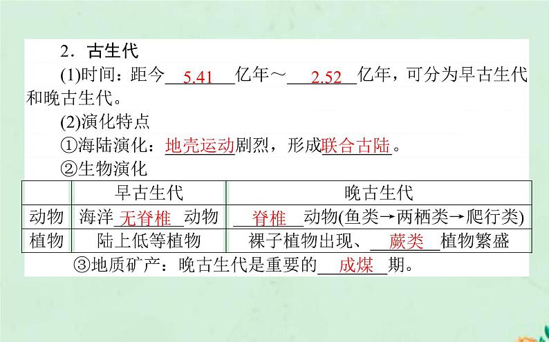 2021_2022学年新教材高中地理第一章宇宙中的地球第三节地球的历史课件新人教版必修第一册第8页