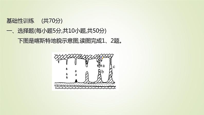 2021-2022学年高中地理新人教版必修第一册 ：课时练习 4.1 常见地貌类型 课件（37张）02