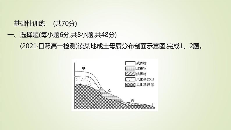 2021-2022学年高中地理新人教版必修第一册 ：课时练习 5.2 土　壤 课件（28张）02