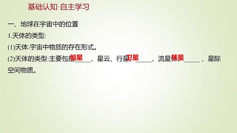 2021-2022学年高中地理新人教版必修第一册 第一章 第一节 地球的宇宙环境 课件（42张）第3页