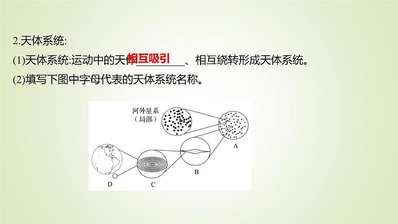 2021-2022学年高中地理新人教版必修第一册 第一章 第一节 地球的宇宙环境 课件（42张）第4页