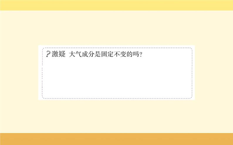 新教材2022版人教版地理必修第一册课件：第二章+第一节+大气的组成和垂直分层+05