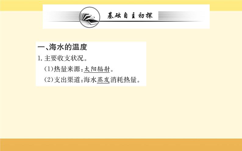 新教材2022版人教版地理必修第一册课件：第三章+第二节+海水的性质+第2页